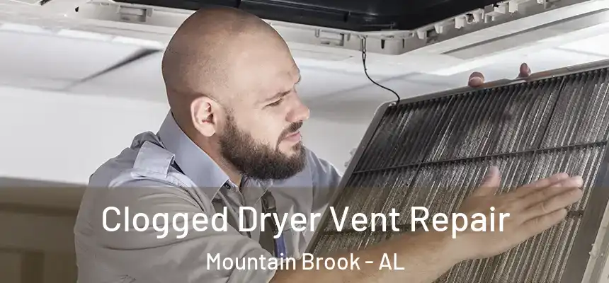 Clogged Dryer Vent Repair Mountain Brook - AL
