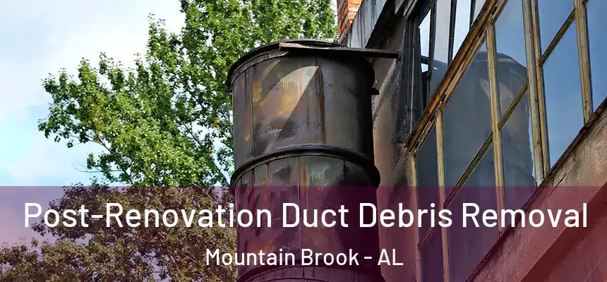  Post-Renovation Duct Debris Removal Mountain Brook - AL