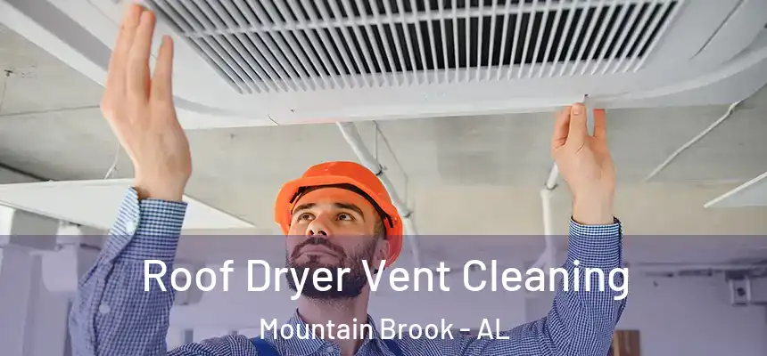 Roof Dryer Vent Cleaning Mountain Brook - AL