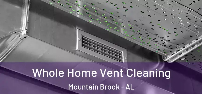Whole Home Vent Cleaning Mountain Brook - AL